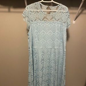 Light Blue Lane Bryant Dress.